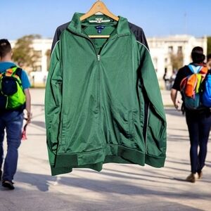 Sportek Western Pacific XL Green Track Jacket True Vintage
